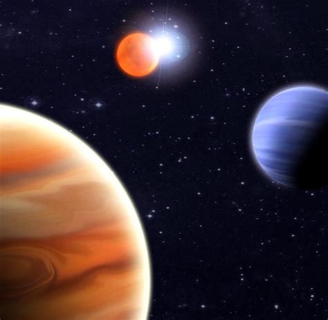 Planetensystem n (genitive planetensystems, plural planetensysteme). Astronomie: Seltenes Planetensystem mit Doppelstern ...