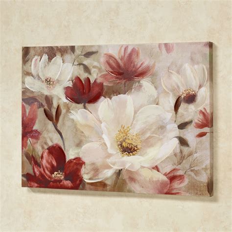 Natures Jewels Floral Canvas Wall Art