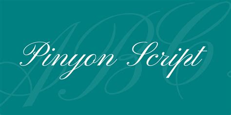 Free download of pinyon script font. Pinyon Script Font · 1001 Fonts