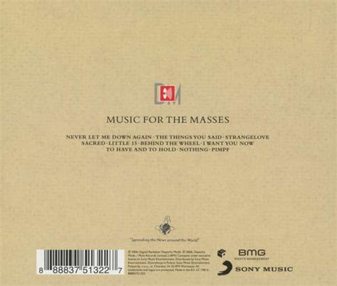 depeche mode music for the masses cd jpc