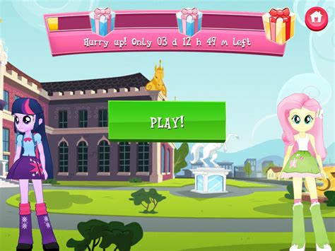 Equestria Girls Game My Little Pony Friendship Games For Girls