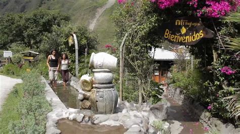 Baños de agua santa (spanish pronunciation: El Refugio Spa Baños de Agua Santa - YouTube
