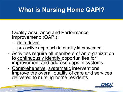 Ppt Quality Assurance And Performance Improvement Qapi In Nursing