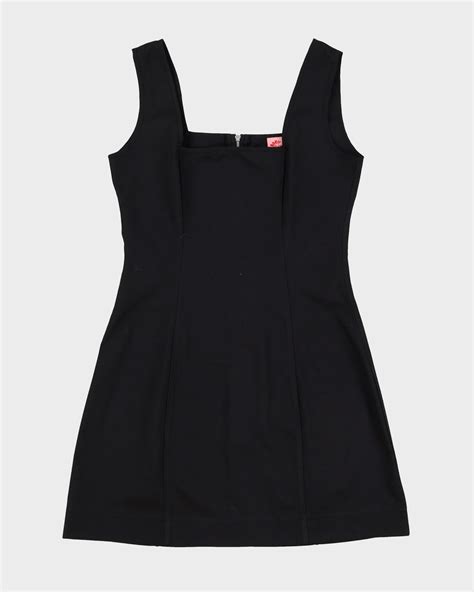 Rokit Originals Black Mimi Dress Xs