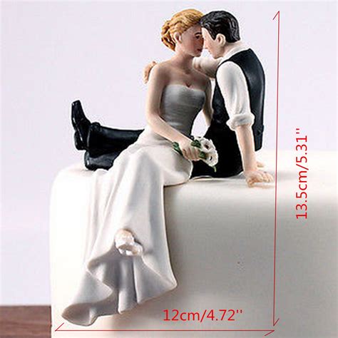 bride groom resin wedding cake topper couple figurine romantic decoration favor ebay