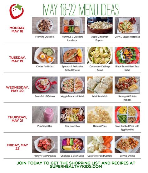 Easy Healthy Meal Plan With Grocery List Best Design Idea