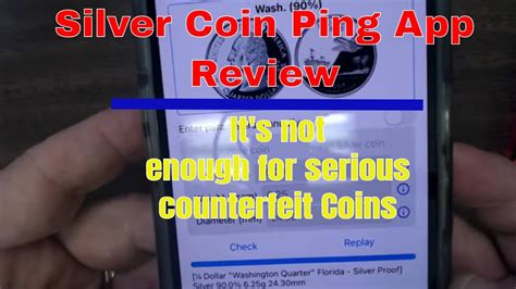 Silver Coin Ping Test App Review You Better Know Your Coins Youtube