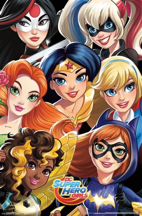 Dc Super Hero Girls Poster 22375 X 34 En 2021 Superhéroe Femenina Superhéroes Dc