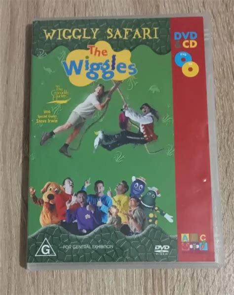 The Wiggles Wiggly Safari Rare Dvd And Cd 2 Pack Abc Kids R4 Tracked