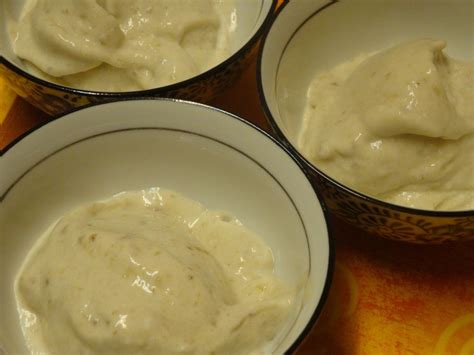 Glace banane crème fraîche thermomix recette de glace à la banane maison (avec sorbetière) : Glace banane coco sans sorbetière - Cuisiner SANS lait NI soja