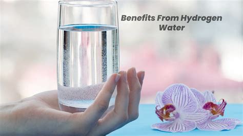 What Benefits Do You Receive From Hydrogen Water 2020
