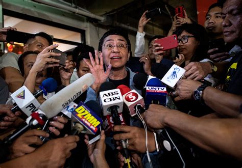 Seeded In Social Media Jailed Philippine Journalist Says Facebook Is Partly Responsible For