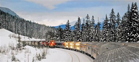 Canada By Train In Winter Reveals Dazzling Great White North Canada
