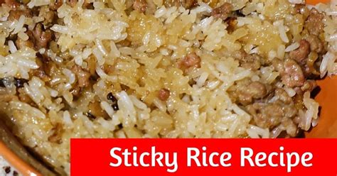 Sticky Rice With Rice Cooker Recipe By Jenns Ordinary Kitchen Cookpad