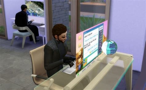 Holographic Computer By Esmeralda At Mod The Sims Sims 4 Updates