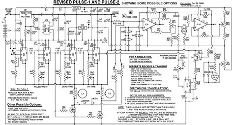 Metal Detector Wiring Diagrams