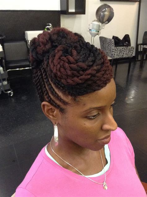 They have a certain african hair vibe around them, but anyone can have them and look ultimately stylish. Twist Hairstyles For Natural Hair | Twist Braided Styles