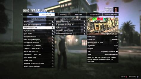 Regresarás a la mítica ciudad de los santos para embarcarte en una aventura con tres protagonistas: GTA V ONLINE: Como hacer una lista de actividades marcadas ...