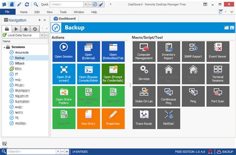 Things like services, ping, port scan etc. Top 3 Free Remote Desktop Connections Manager | Next of ...