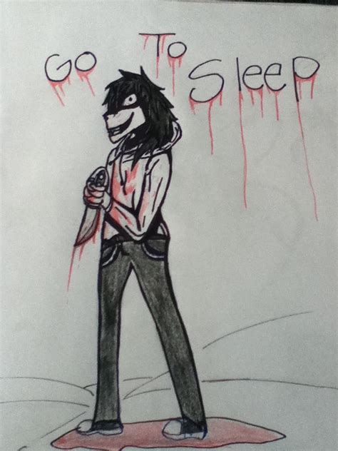 Go To Sleep Jeff The Killer By Theeclipticlion On Deviantart
