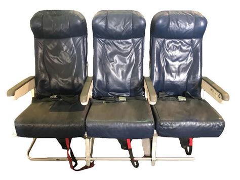 Airbus Airplane A 320 Leather Airline Economy Seats 3 Seats In Row