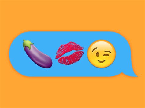 The More Emojis You Use The More Youre Thinking About Sex Life