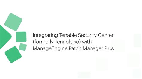 Integration Tenable Security Center Formerly Tenable Sc With