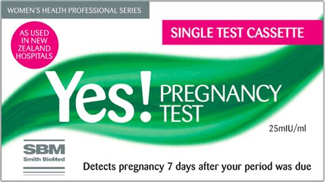 Pregnancy Tests Smith Biomed