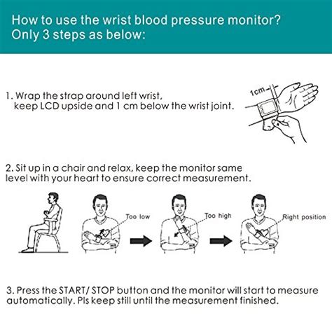 Magicfly Wrist Blood Pressure Monitor With Case Fda