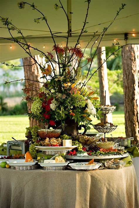 Top Creative Tablescapes Buffet Table Decor Party Buffet Table