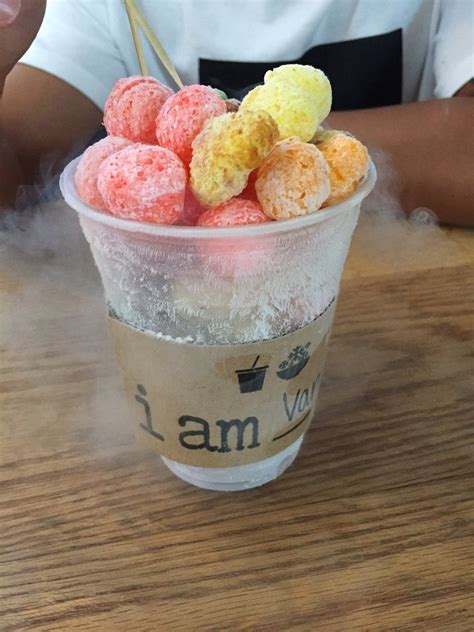 Maybe you would like to learn more about one of these? Snow balls (cereal with liquid nitrogen) - Yelp