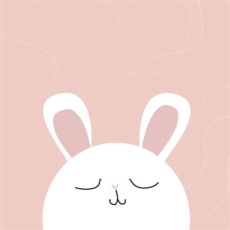 Premium Vector Cute Hand Drawn Bunny