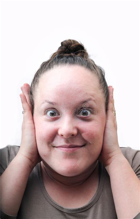 Funny Faces Stock Photo Image Of Ecstatic Casual Adult 54753602