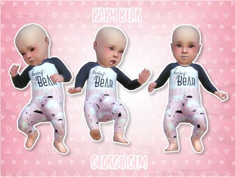 ⏩ Baby Bear Pink ⏪ ⏩ Here Is A Recolour Of My Baby Bear Outfit In Pink