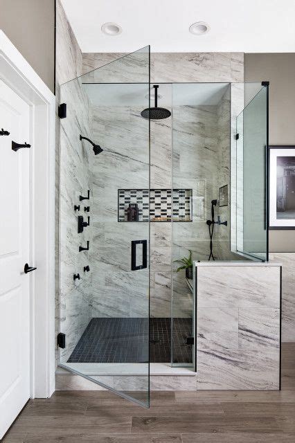 The 10 Most Popular Bathrooms Of Spring 2021 Transitional Basement