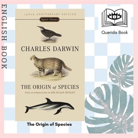 Querida หนังสือภาษาอังกฤษ The Origin Of Species 150th Anniversary