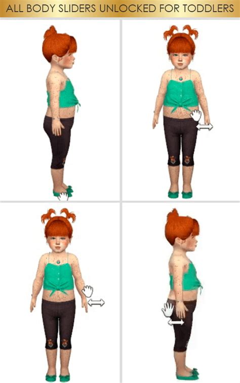 Sims 4 Custom Sliders
