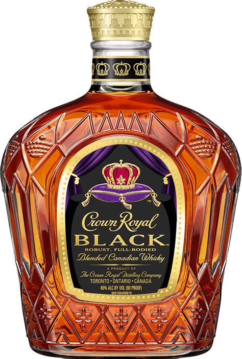 Crown Royal Black Black Whisky Crown Royal