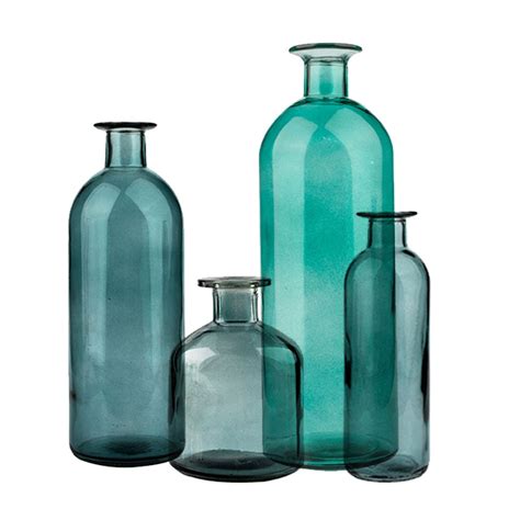 Home Decorative Nordic Glass Bottle Flower Vases Set Of 4 Shop Today Get It Tomorrow