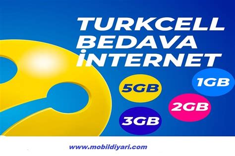 Turkcell Faturas Z Bedava Nternet Mobil Diyar
