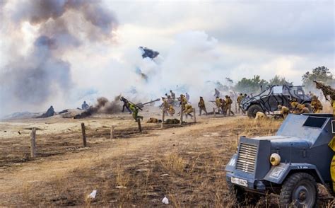 Campo De Batalla Reconstrucción De La Batalla De La Segunda Guerra