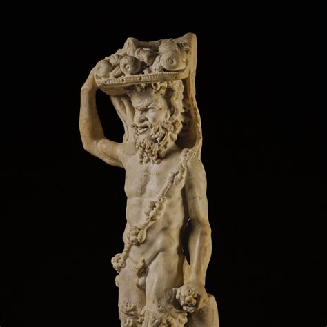 A Roman Marble Figure Of Pan Circa 2nd Century Ad With Circa 18th