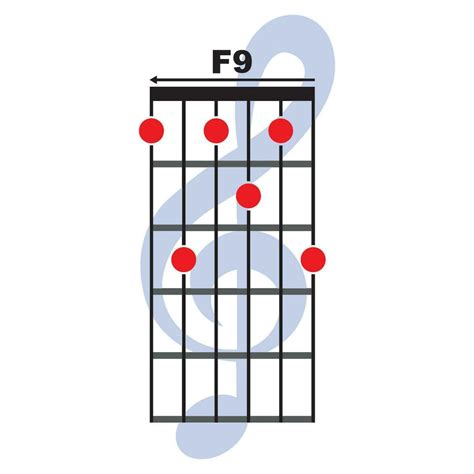 F9 Guitar Chord Icon 36531584 Vector Art At Vecteezy