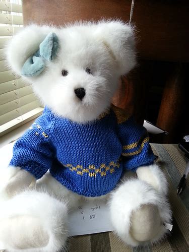 Ravelry Soggibottoms Teddy Bear Sweater Pattern By Michele Vaile