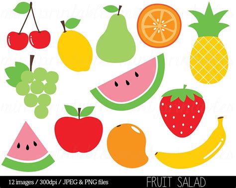 Fruit Clipart Clip Art Fruit Salad