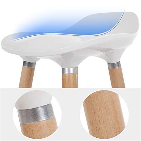 Have a look at the various pieces we offer, pick and choose with a relaxed mind and know that a beautiful piece is on its way to you! SONGMICS Bar Stools Set of 2, Beechwood Legs ABS Surface ...