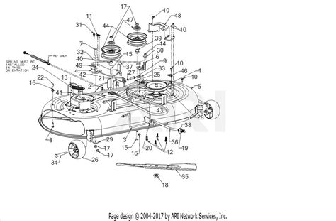 DIAGRAM Troy Bilt Bronco Deck Parts Diagram MYDIAGRAM ONLINE