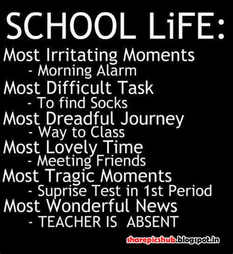 Beautiful School Life Quotes In English Student Quotes Images Share