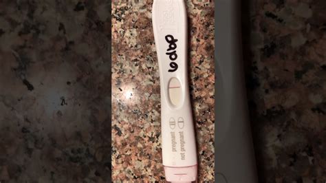 First Response Pregnancy Test 6 Days Before Period Youtube