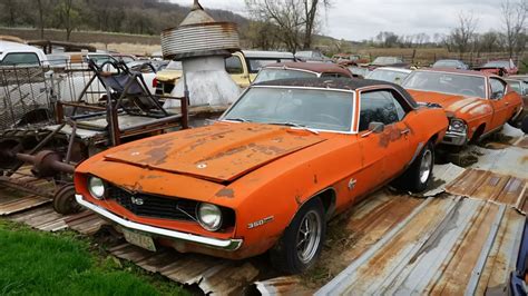 Check Out This Yard Full Of Classic Gm Muscle Cars